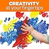 Crayola Washable Finger Paints (6ct), Toddler Paint Set, Nontoxic Finger Paint for Kids, Arts & Crafts Supplies for Toddlers, Teacher Classroom Must Have [Amazon Exclusive] #2