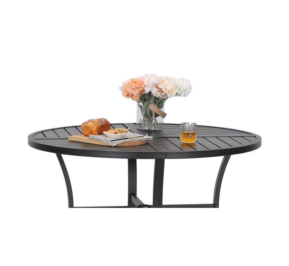 Amazon.com: Sophia & William Patio Round Table w/Umbrella Hole