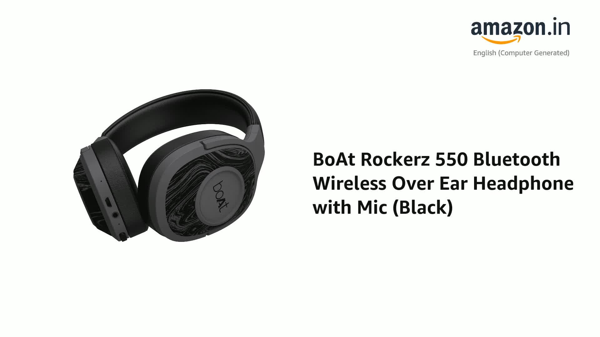 boAt Rockerz 550 Over Ear Bluetooth 