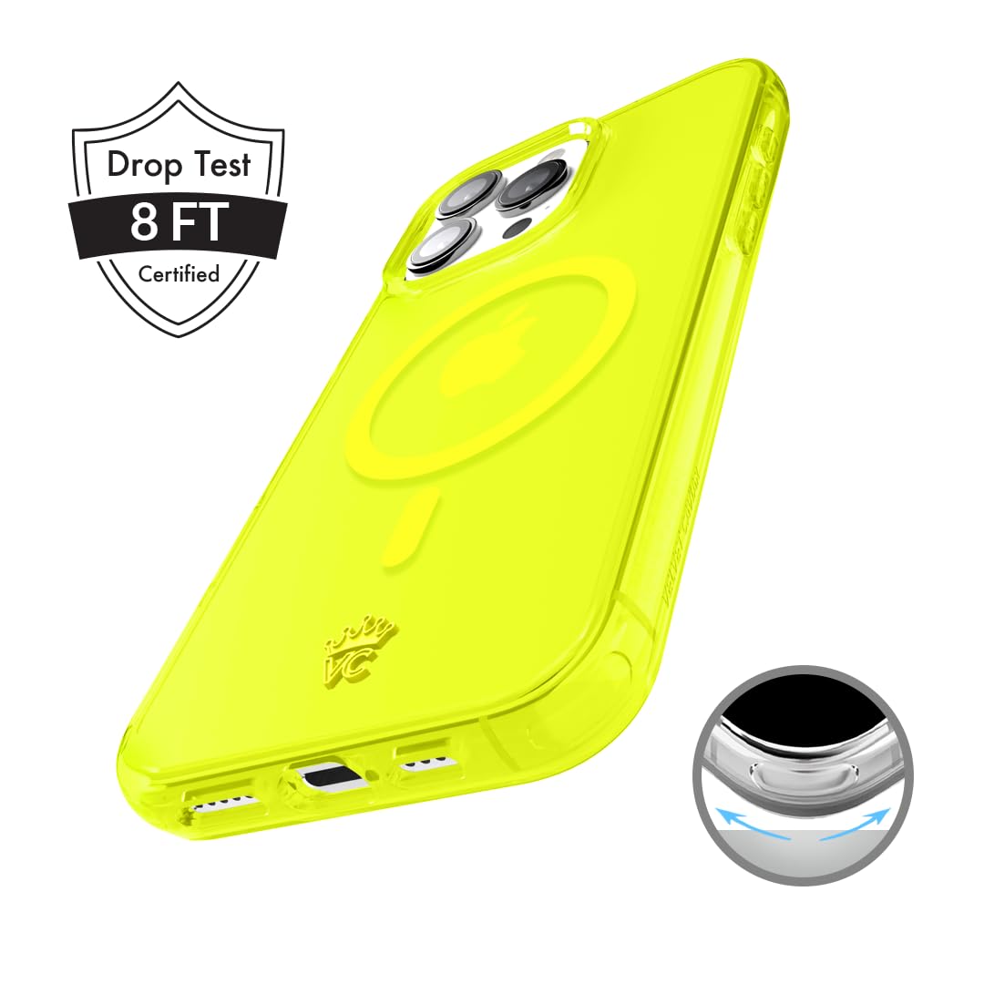 Amazon.com: VELVET CAVIAR for iPhone 16 Pro Max Case Neon Yellow
