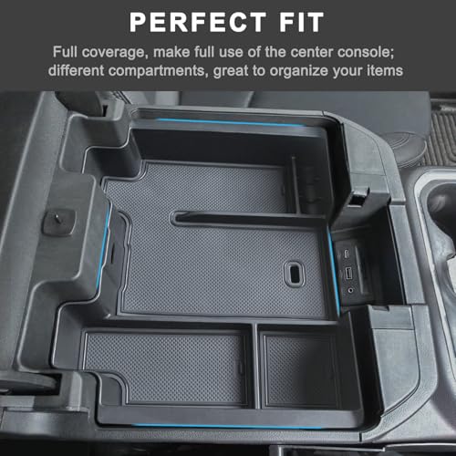 Image of Center Console Tray Compatible with 2019-2023 Chevy Silverado /GMC Sierra