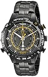 Timex Men's T2P139 Grey Stainless Steel Intelligent Quartz Tide Temperature Compass Watch