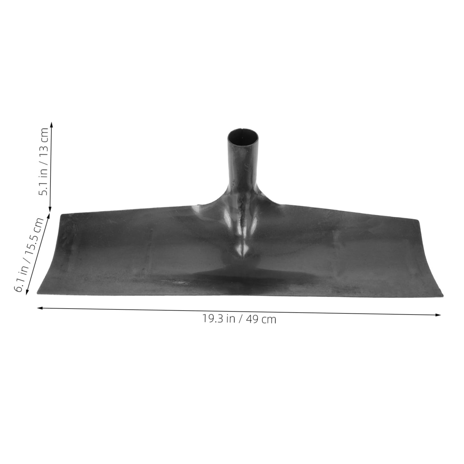 OFFSCH Heavy Duty Manure Spade Head for Poultry Livestock Cleaning Sturdy Rake Tool with Wide Mouth Design for Easy Scooping Efficient Dung Removal