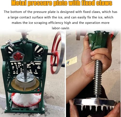 Picadora de hielo manual: la solución sin cables para batidos perfectos 3