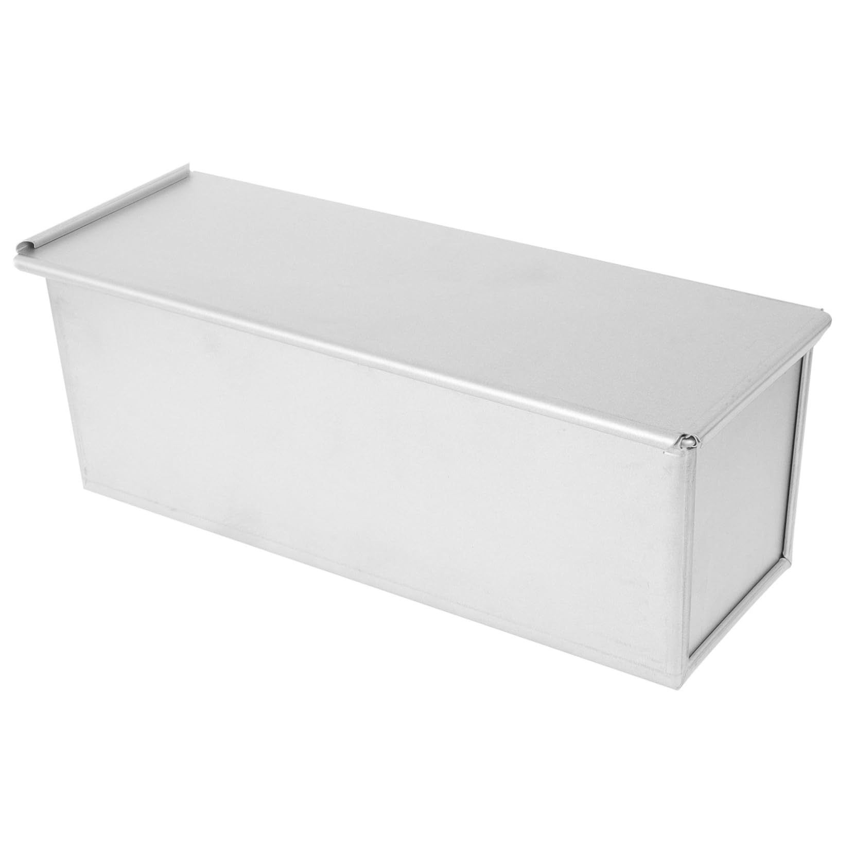 TOYANDONA Moule Aluminium Alliage Couvercle Pain Antiadhésif Revêtement à Plaqué Argenté, Réutilisable, Cuisine et Maison