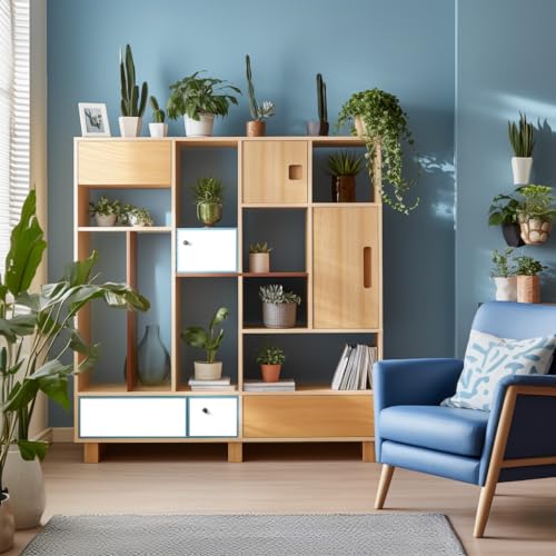 Pack Kreidefarbe für möbel 750ml + Malerpinsel speziell für Chalk Paint - Möbellack Natürlicher Kreideeffekt - Farbe für Holz (REINES Weiss)