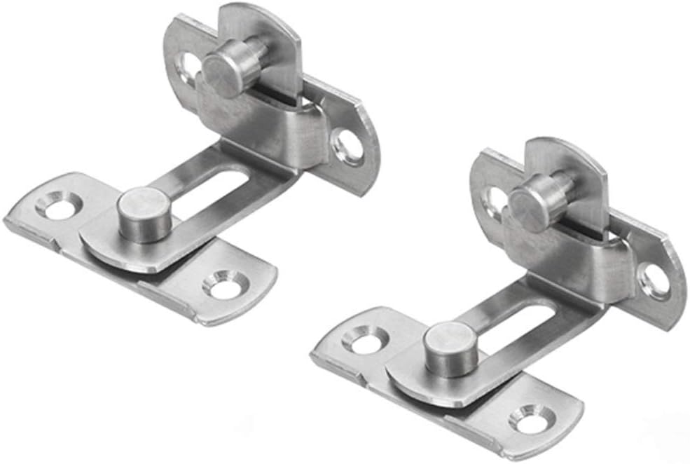 Right Angle Flip Latch, Tiberham Stainless Steel 90 Degree Hasp Latch Sliding Door Bolt Lock