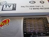 Borg Johnson World-Wide Radio -- FM/TV/MW/SW1-9 12 Band Receiver -- New Old Stock