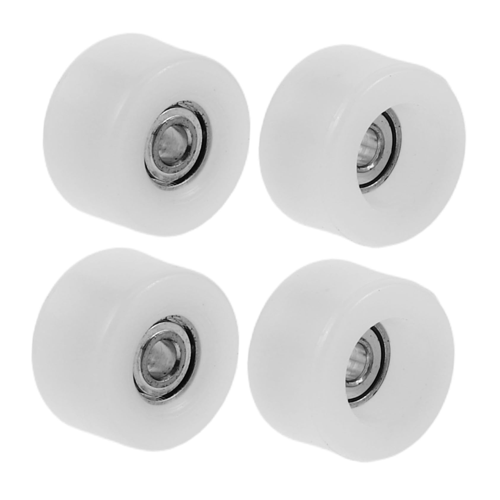 CIYODO Pro Fingerboards Accessories 4 Pack Sturdy Wheels with Bearings for Skateboard Repair