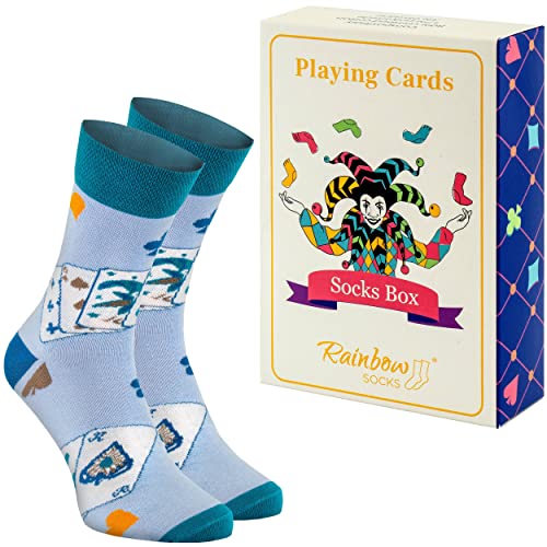 Calcetines de cartas el regalo original para un amante de los juegos de mesa