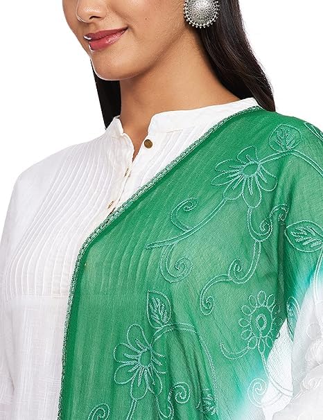Image of Republic Day /Independence Day Tricolor Stole, Dupatta, Scarf for Adults & Kids | Pack of 1pcs | Tiranga Accessories for Patriotic Celebrations | Lightweight & Comfortable