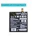 Upplus BL-T9 Batería de repuesto compatible con LG Google Nexus 5 LG...
