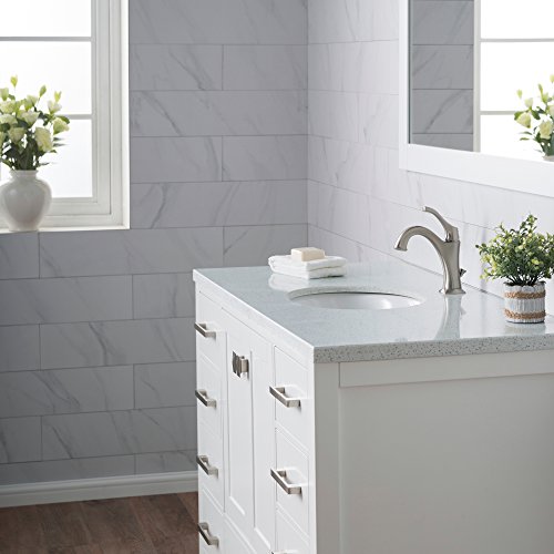 Kraus Kcu-211 Ceramic Undermount Oval Bathroom Sink, 17.91 X 14.76 X 7.5 Inches, White #TOP3