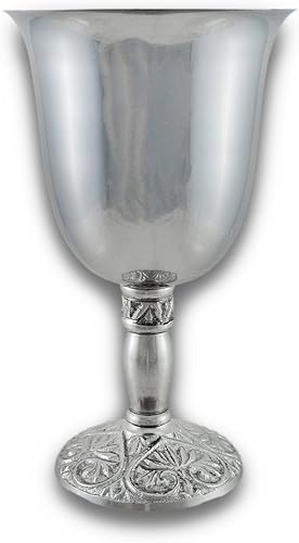 Miniatura 2 de Cáliz de acero inoxidable con estampado Árbol de la Vida