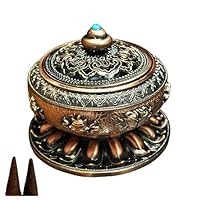 香炉古美術品古道具真鍮製 真鍮製香炉 アンティーク 美術品 骨董品 レトロ - メルカリ