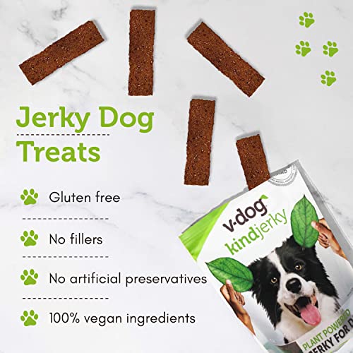V-dog-Kind-Jerky-100-Vegan-Jerky-Dog-Treats-Plant-Based-Protein-and-Superfoods-8-Ounce-All-Natural-Made-in-The-USA - Cucciolini Doodles   V-dog-Kind-Jerky-100-Vegan-Jerky-Dog-Treats-Plant-Based-Protein-and-Superfoods-8-Ounce-All-Natural-Made-in-The-USA