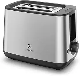 Torradeira eletica Electrolux 7 niveis de tostagem. função descongelar, função aquecer, função cancelar, coletor de migalhas - ETS25 - aço escovado 127v