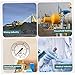TOPPERFUN Pressure Gauge Vacuum Pressure for Air Compressor HVAC Water Oil Gas Industrial Gauge