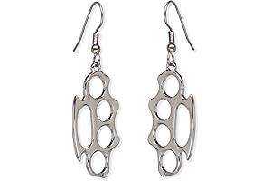 Knuckle Duster Paperweight - Pewter Brass Effect