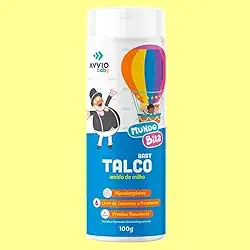 Talco Baby Infantil Assadura Amido De Milho: Mundo Bita 100g