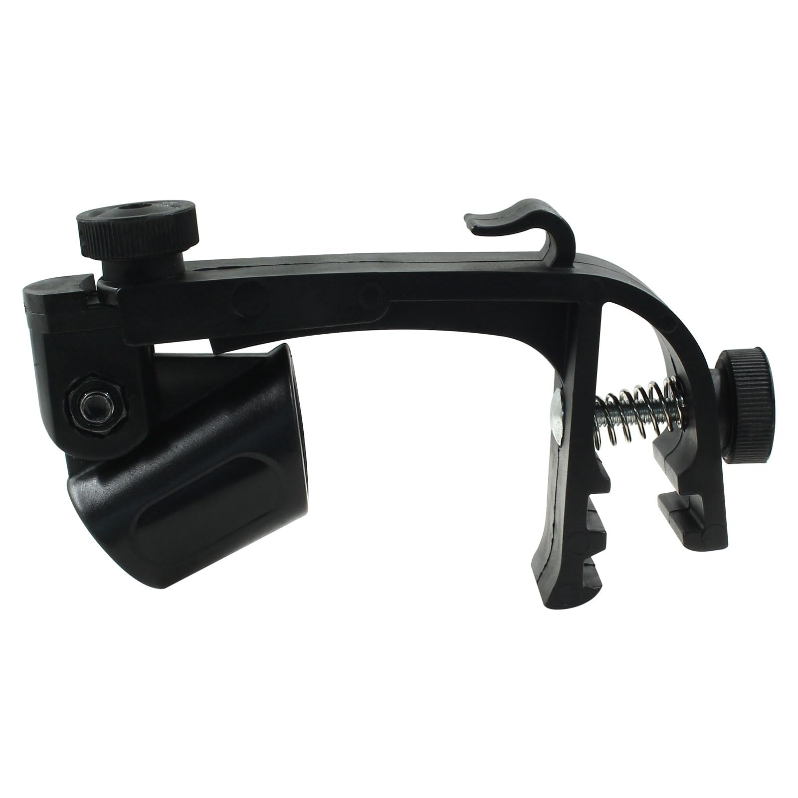 Hitefu 4 Pcs Drum Microphone Clip, Drum Stand Mic Clamp, Universal Microphone Clamp, Shock-resistance Drum Microphone Securing Clip