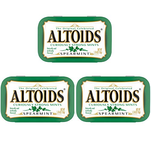 Altoids Classic Peppermint, Wintergreen, Spearmint, Cinnamon Mints 1.76-Ounce Mint Variety Pack (12 Count), Altoids Tin, Bulk Candy Variety Pack, Bulk Altoids, Altoids Tin Insert #TOP3