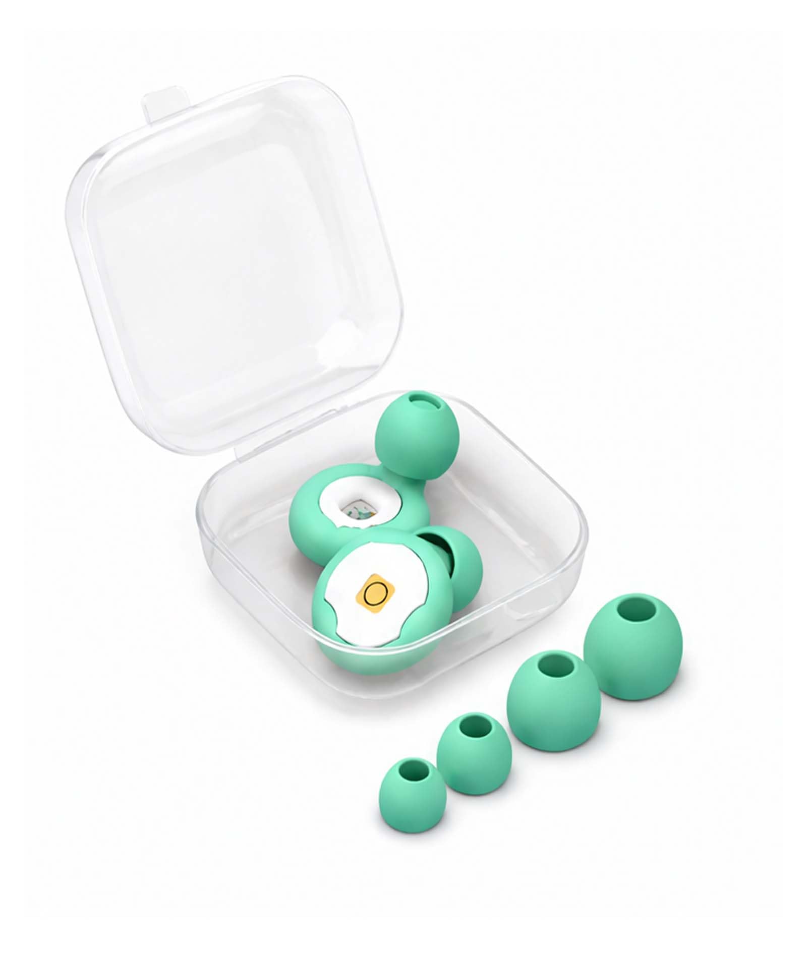 Soft Reusable Silicone Noise Isolation Ear Plugs With 4 Sizes, Comfort Sound Block Accessory For Sleep Travel Study Concert, Premium Ear Plugs For Noise Cancellation With Portable Storage Pouch-image-13