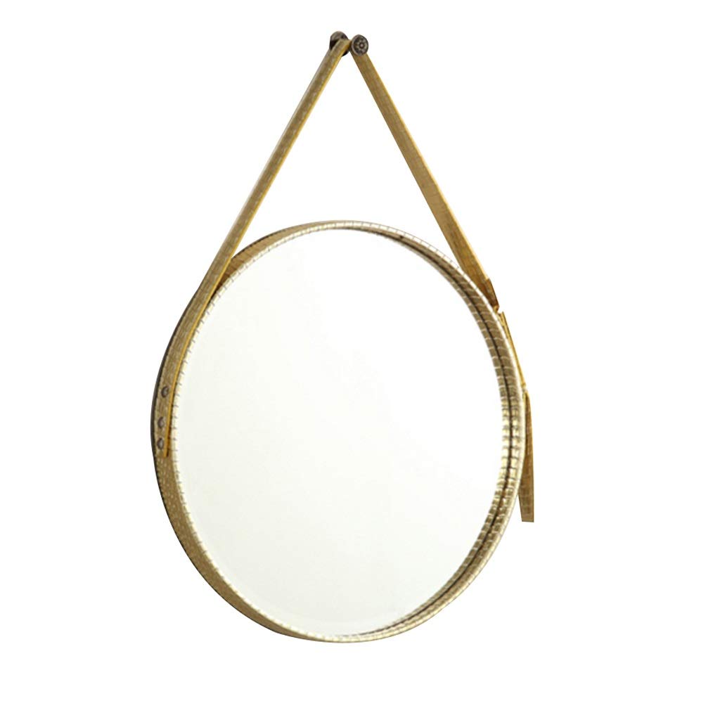 Miroir décoratif de ceinture rond haut de gamme pour sublimer le design de votre intérieur