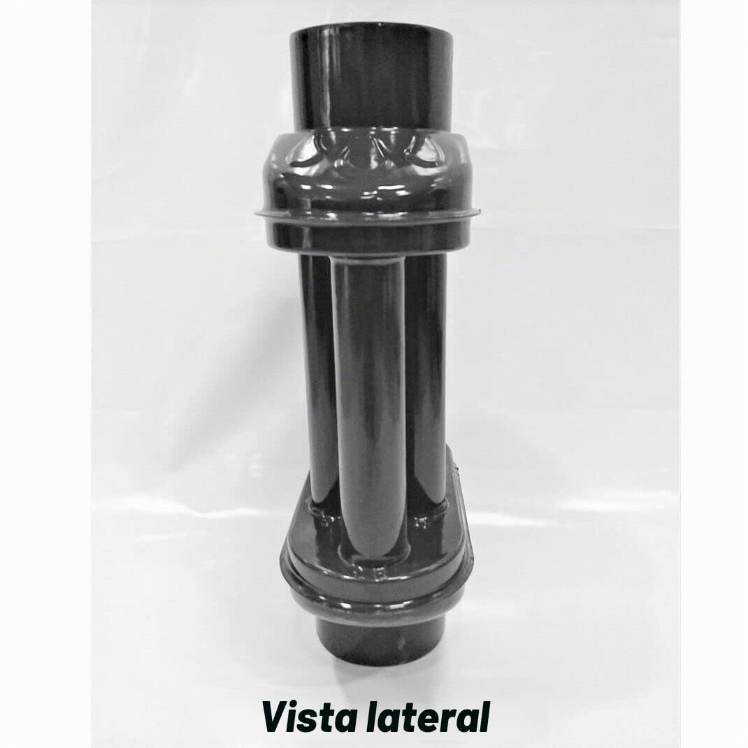 Intercambiador de calor de chimenea Intercambiador de aire caliente, enfriador de gas de escape, diámetro de 130 m, 6 tubos con amortiguador