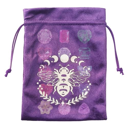 Borsa per tarocchi per gioielli in velluto Morbida borsa multifunzionale per e dadi borse per Oracle porta carte per per