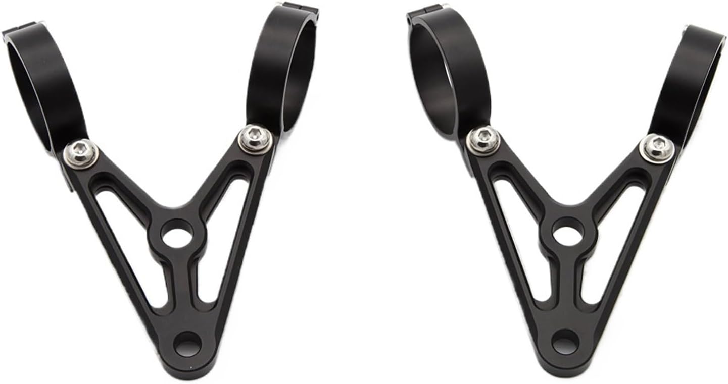 Motorcycle Headlight Mount Bracke 40MM 41MM 48MM 50MM 51MM Brackets Fork Holder Aluminum Accessories(50MM Sliver)