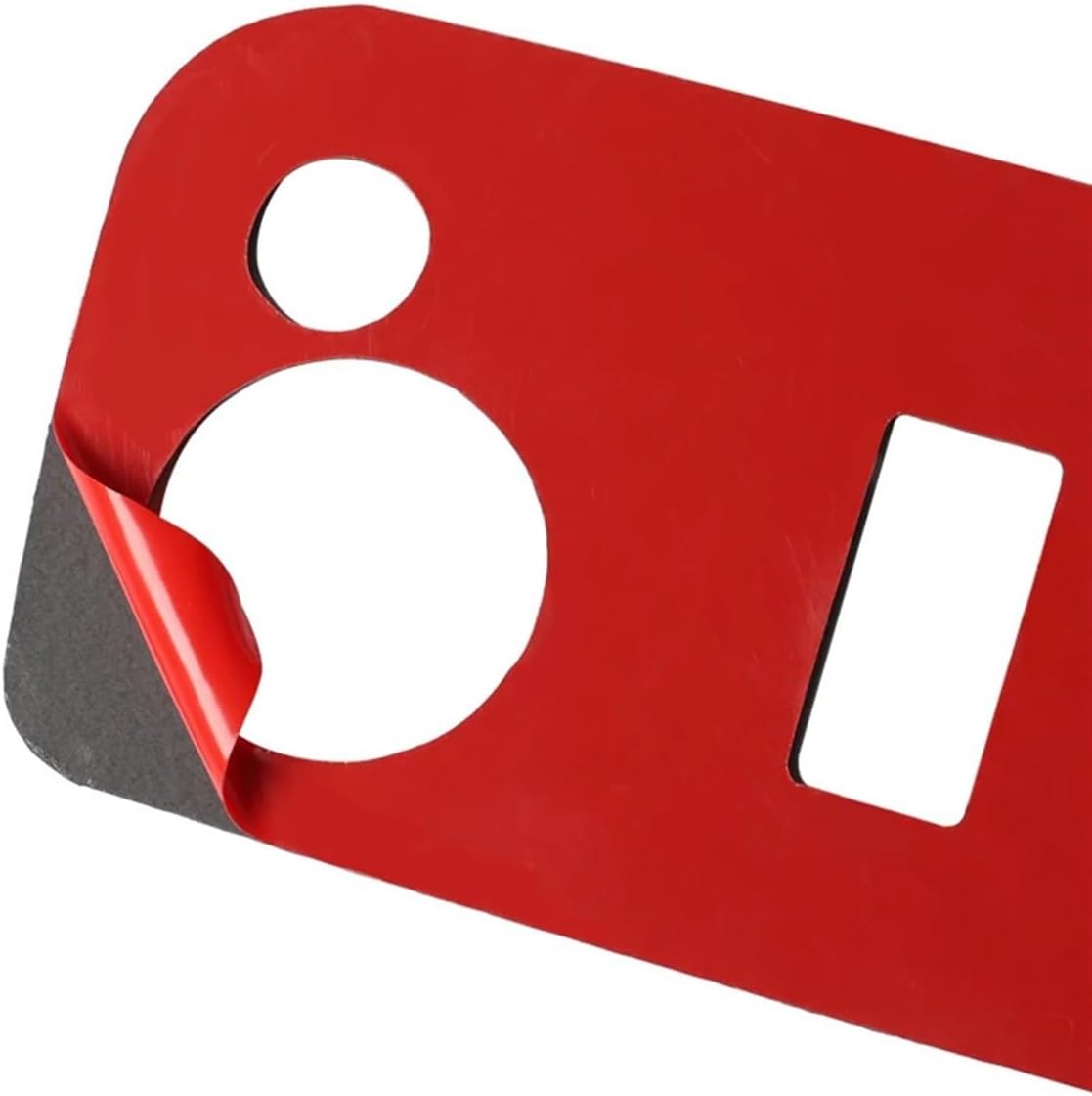 for Fords Mustang 2009-2013 Carbon Fiber Front Reading Light Lamp Switch Button Knob Panel Cover Trim