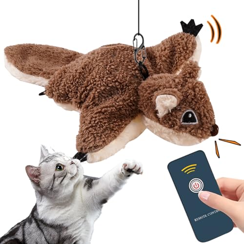 Jouet interactif chat chaton souris télécommandée volante tactile - 7