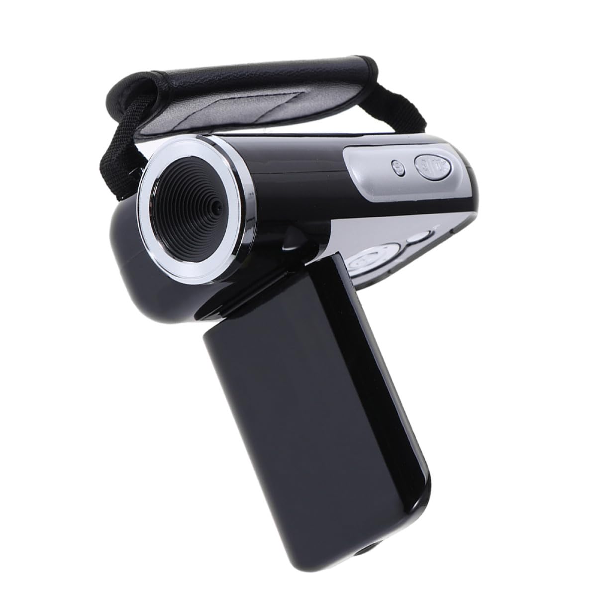 Kichvoe Caméra Vidéo Numérique Mini Dv Zoom Numérique 16x, Écran Tft 2 Pouces, Capteur 5mp, Mémoire Extensible Jusqu'à 32 Go, pour Enregistrement Portable