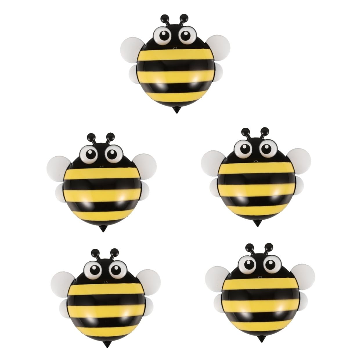 Lot De 5 Porte-craies Magnétiques Organiseur De Stylos Porte-marqueurs Effaçables À Sec Boîte De Rangement Accessoires De Bureau Porte-stylos Pour Tableau Blanc