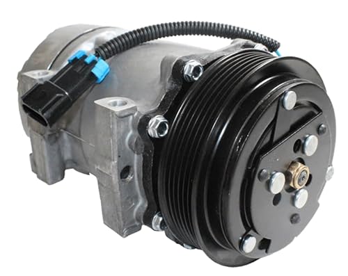 AC Compressor for Peterbilt, Replacement for Paccar F69-6003-122, TRP LE0122