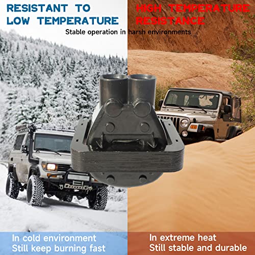 Pldde Set Of 1 New Ignition Coil On Plug Pack With Boot Compatible With Buick/Pontiac/Oldsmobile 2.3L 2.4L L4 #TOP4