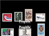 RFA (FR.Allemagne) Prophila Collection RFA (FR.Allemagne) 864,865,866,875,876, 877,878 (complète.Edition.) oblitéré 1975 Timbres spéciaux (Timbres pour Les collectionneurs) Avions/Ballons/Zeppelins/Aviation