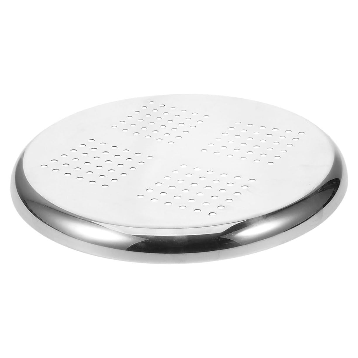 Siège Rond Résistant avec Surface Épaissie en Acier Inox