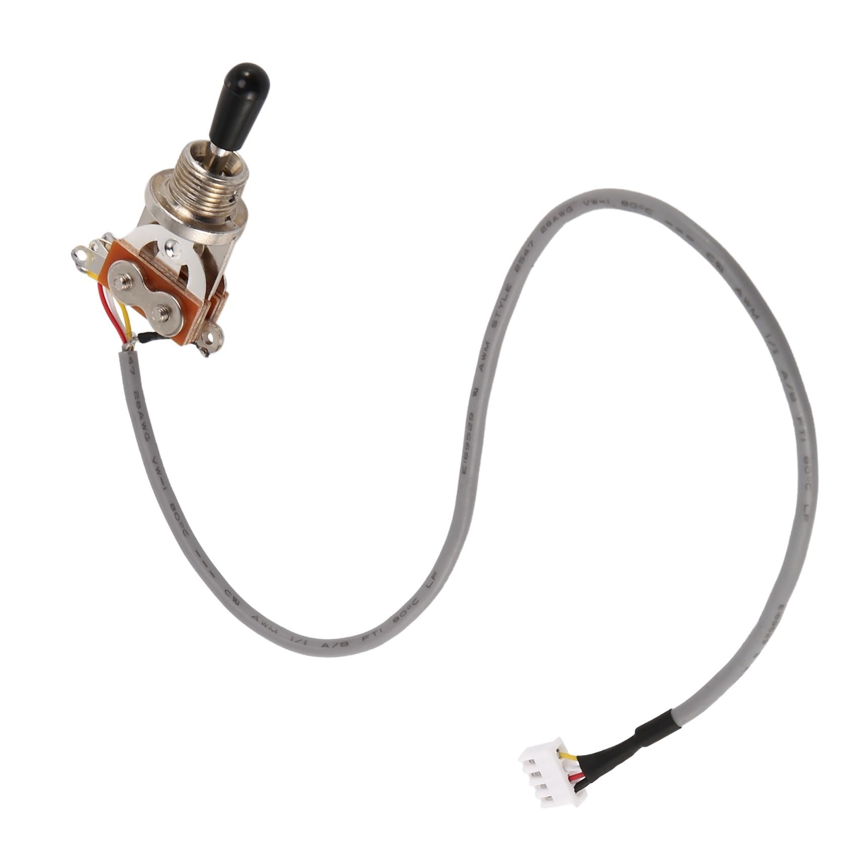 Arnés Cableado Guitarra Eléctrica Arnés de cableado para circuito de captación de guitarra eléctrica LP 2T2V 500K potenciómetro interruptor de tres vías