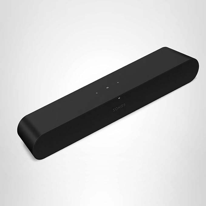 Sonos Ray - Compact Soundbar for TV and Music - Black