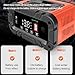 12V/24V Smart Battery Charger,10A LiFePO4 Lead Acid Fully Automatic Maintainer,Portable Car Trickle Charger with Large Display Battery Repair Function,Perfect for AGM,STD,Gel,Deep Cycle Battery