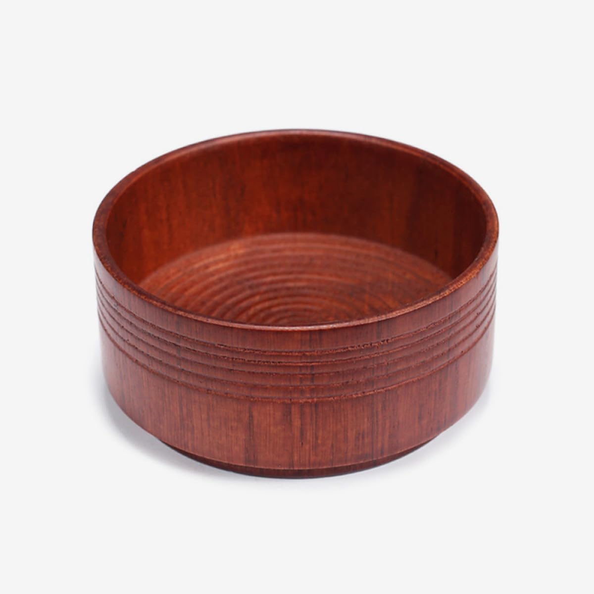 BESTYASH Vintage Oak Wood Shaving Bowl Reusable Shave Soap Bowl for Men Traditional Shaving Mug Household Men’s Shave Supply Grooming Accessory