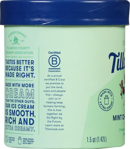 Tillamook 67104 Mint Chocolate Chip Ice Cream thumb #11