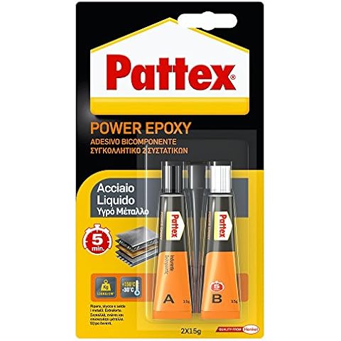 Pattex Power Epoxy Acier Liquide Cover