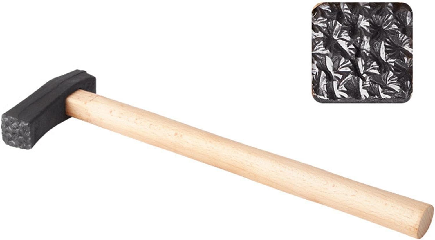 Metalworking Hammer with Multiple Texture Option, Durable Textured Jewelry Hammer for Unique Rings and Bracelets Making