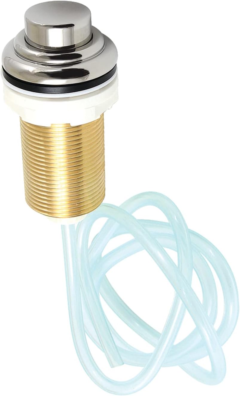 Kingston Brass KAT216 Trimscape Garbage Disposal Air Switch Button in Polished Nickel