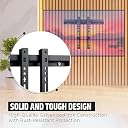 Unico MI TV Compatible Heavy Duty Fixed Wall Mount Bracket for 14 to 32 inch LCD | LED | 4K | Smart TV | Universal Wall Stand- Black Stand MI Mount gallery image