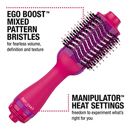 Bed Head One Step Volumizer and Hair Dryer | Dry, Straighten, Texture, Style in One Step (Pink) by Bed Head - Image 4
