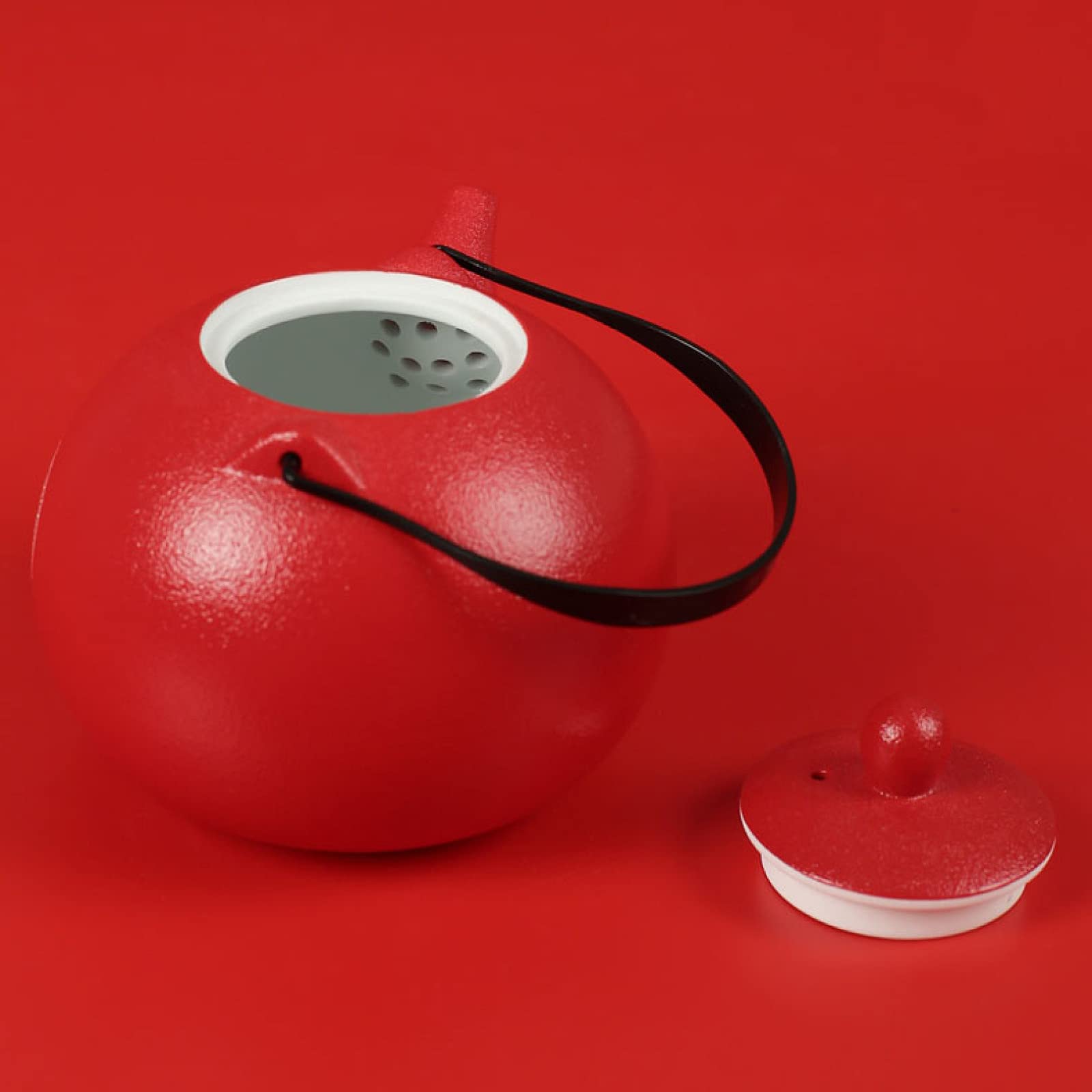 Zestaw do herbaty chiński dla dorosłych porcelanowy serwis zestaw z czajniczkiem 12 filiżanek taca herbaciana czerwone zestawy Kung Fu prezent ślubny